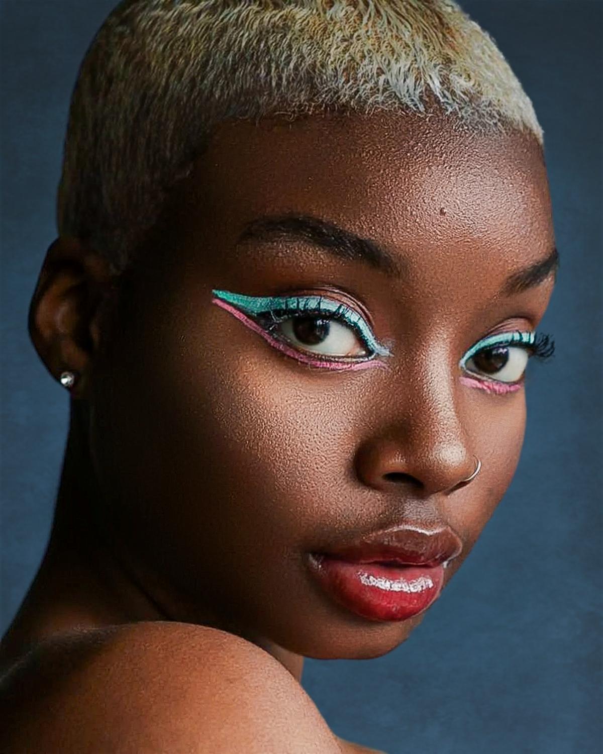Shoot makeup portrait